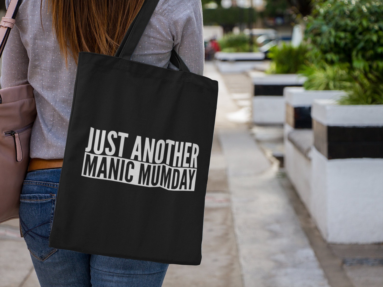 Just Another Manic Mumday Lightweight Cotton Tote Bag