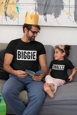 Load image into Gallery viewer, Biggie Small Adult Child Matching T-shirt
