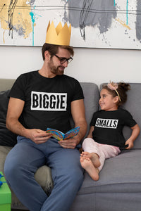 Biggie Small Adult Child Matching T-shirt