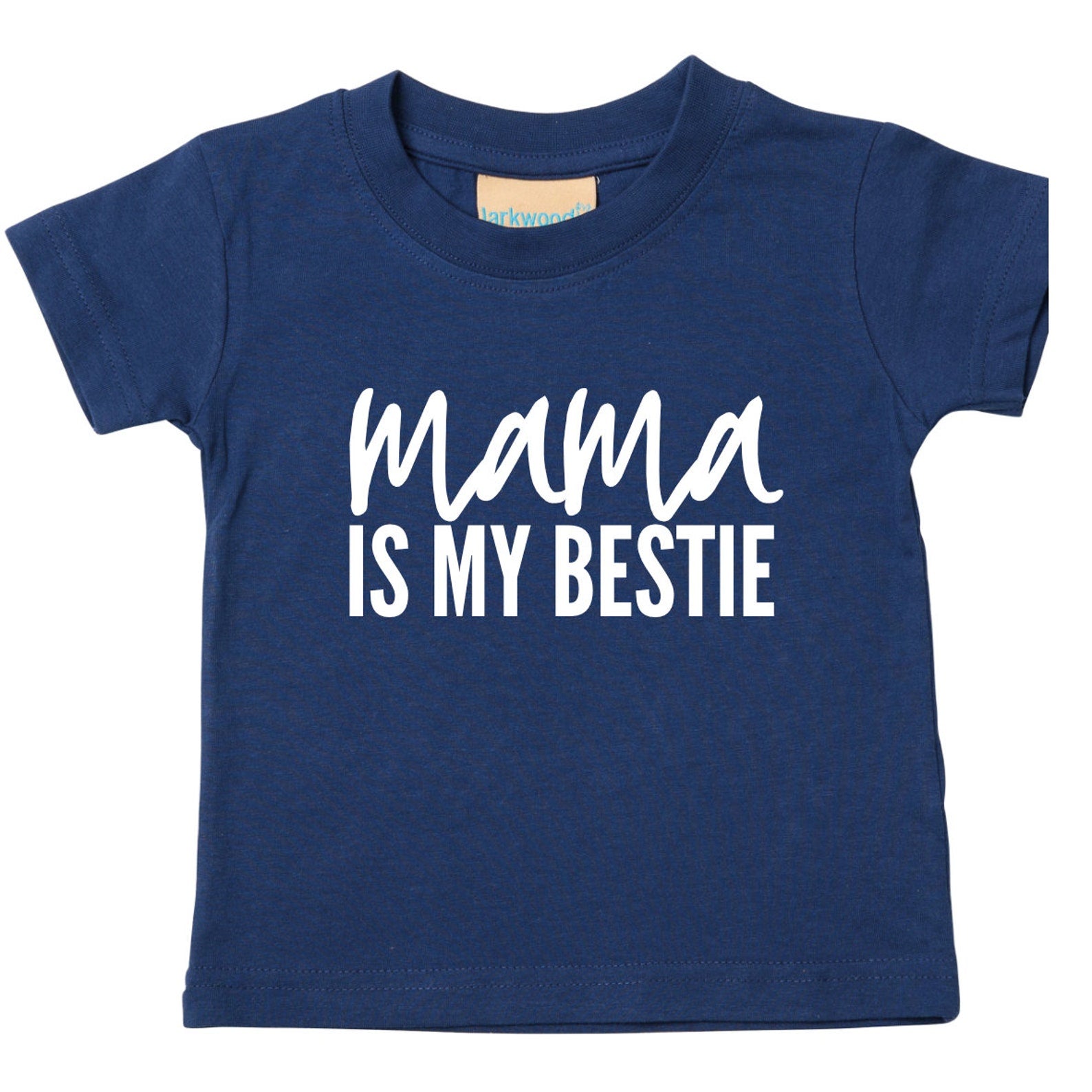 Mama Is My Bestie Kids Baby Toddler T-Shirt