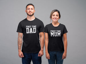 First Time Mum/Dad Matching T-Shirt