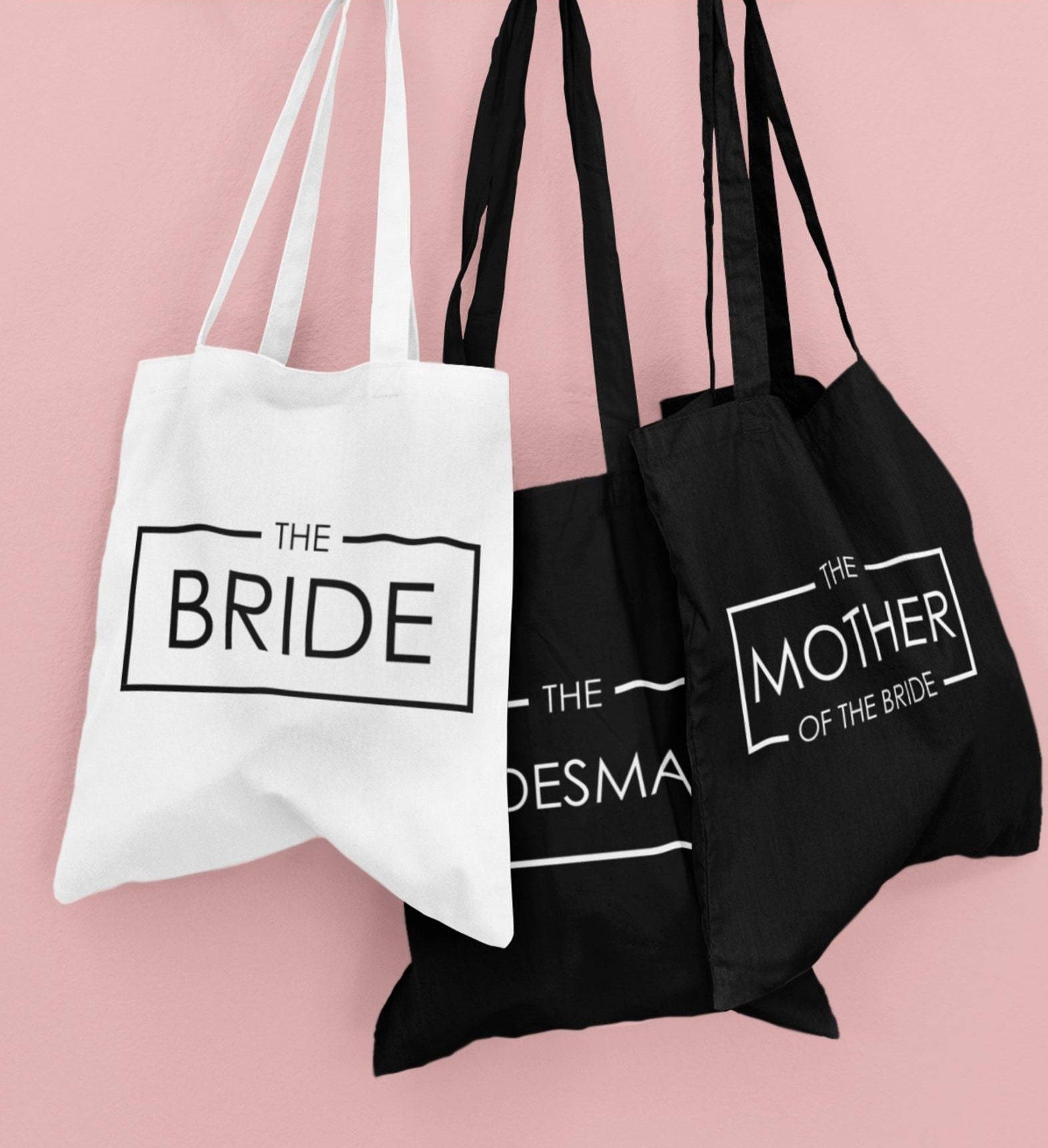 Bride squad tote online bags