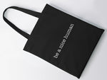 Load image into Gallery viewer, Be A Nice Human Lightweight Cotton Tote Bag
