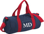 Load image into Gallery viewer, Personalised Custom INITIAL MONOGRAM Barrel Bag
