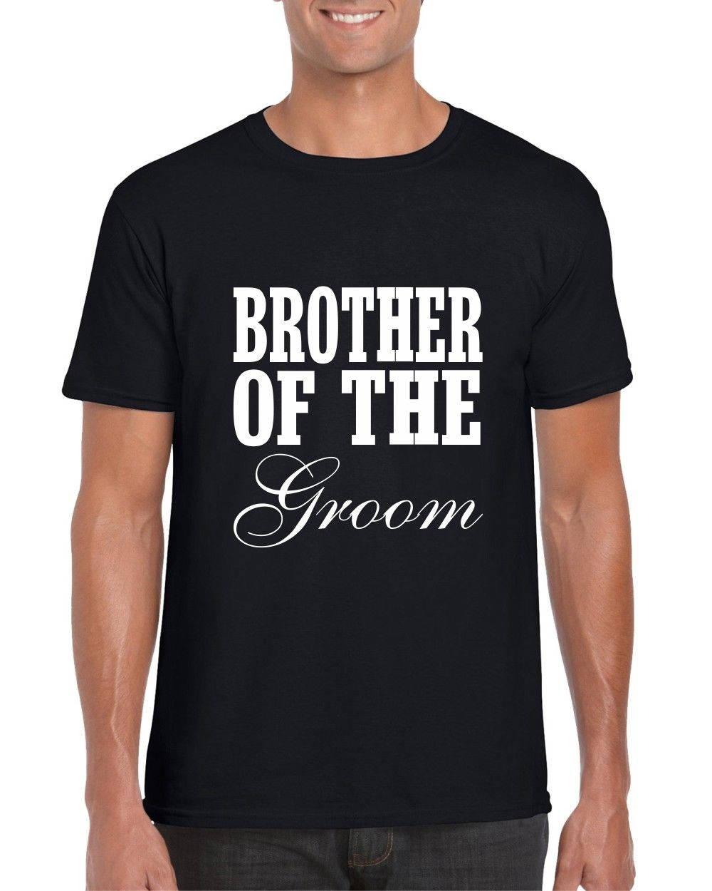 Brother of the Groom - Mens T-Shirt - Red Leader Clothing