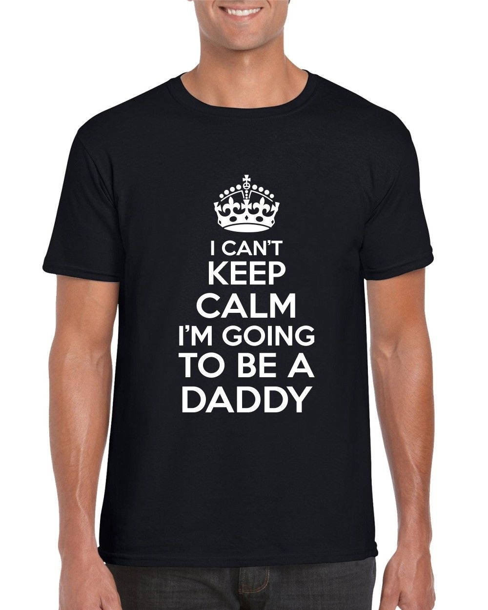 I Can't Keep Calm I'm Going To Be A Daddy T-shirt - Red Leader Clothing