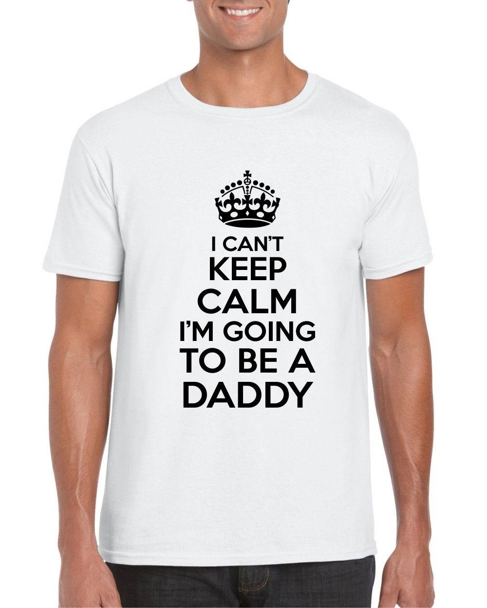 I Can't Keep Calm I'm Going To Be A Daddy T-shirt - Red Leader Clothing