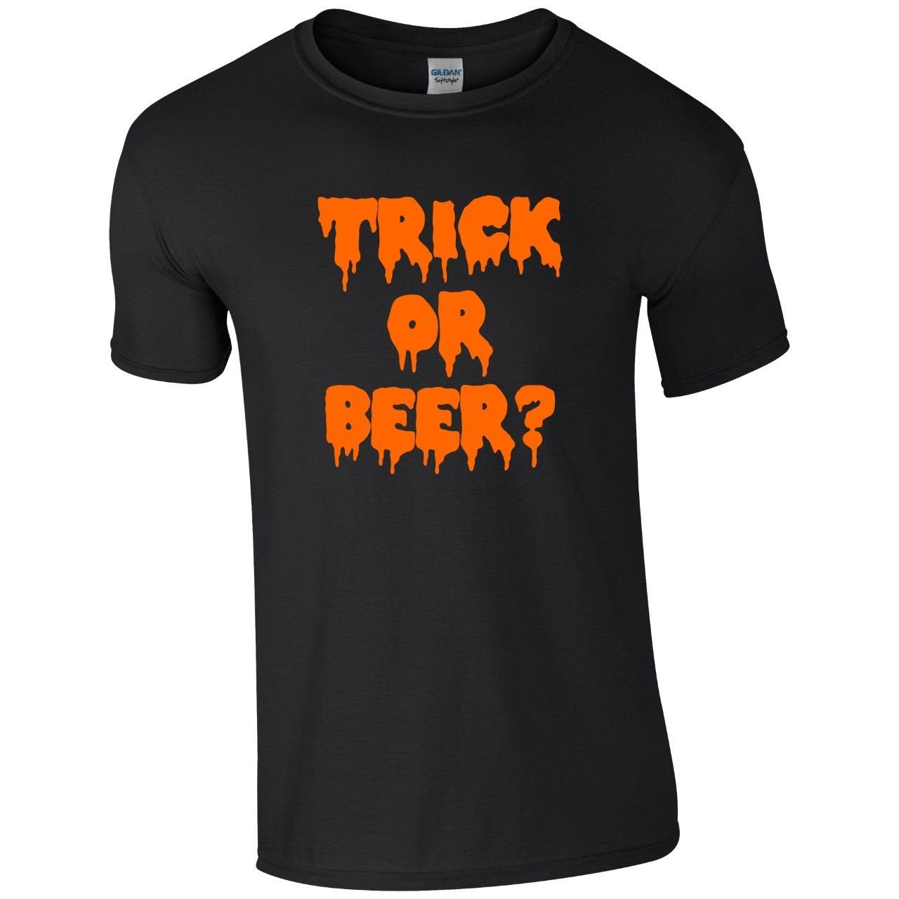 Trick or Beer? - Mens/Adults Unisex Novelty Tshirt