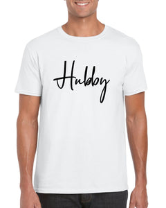 Hubby Wifey Couples T-Shirt - Red Leader Clothing