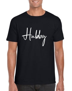 Hubby Wifey Couples T-Shirt - Red Leader Clothing