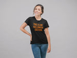 Load image into Gallery viewer, This Is My Halloween Costume Adult T-shirt Des1
