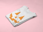 Load image into Gallery viewer, Pumpkin Face Halloween Costume Kids Childs Halloween T-Shirt Trick or Treat Fancy Dress Funny Costume - Red Leader Clothing
