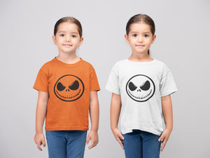 Scary Face Halloween Costume Kids Childs Halloween T-Shirt