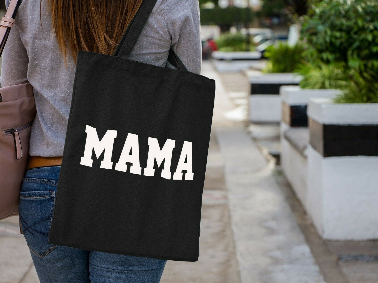 Mama Tote Bag Cotton Bag Lightweight - Red Leader Clothing