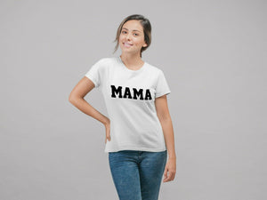 Mama Crew Neck T-Shirt Ladies or Adult Fit - Red Leader Clothing