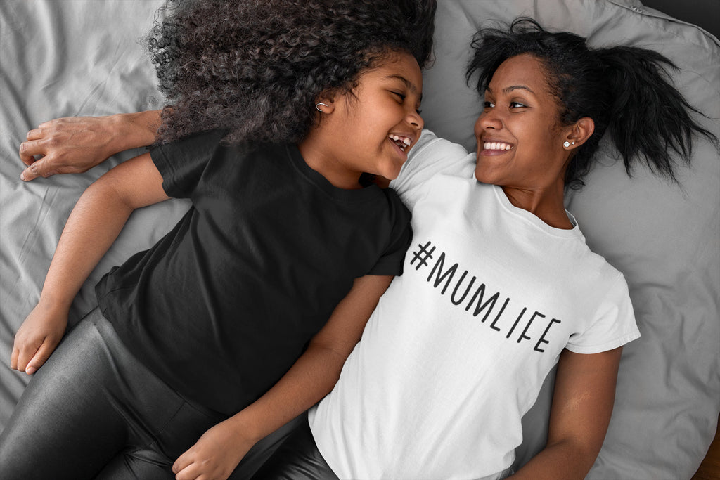 Mumlife #Mumlife Ladies T-shirt - Red Leader Clothing