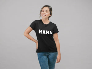 Mama Crew Neck T-Shirt Ladies or Adult Fit - Red Leader Clothing