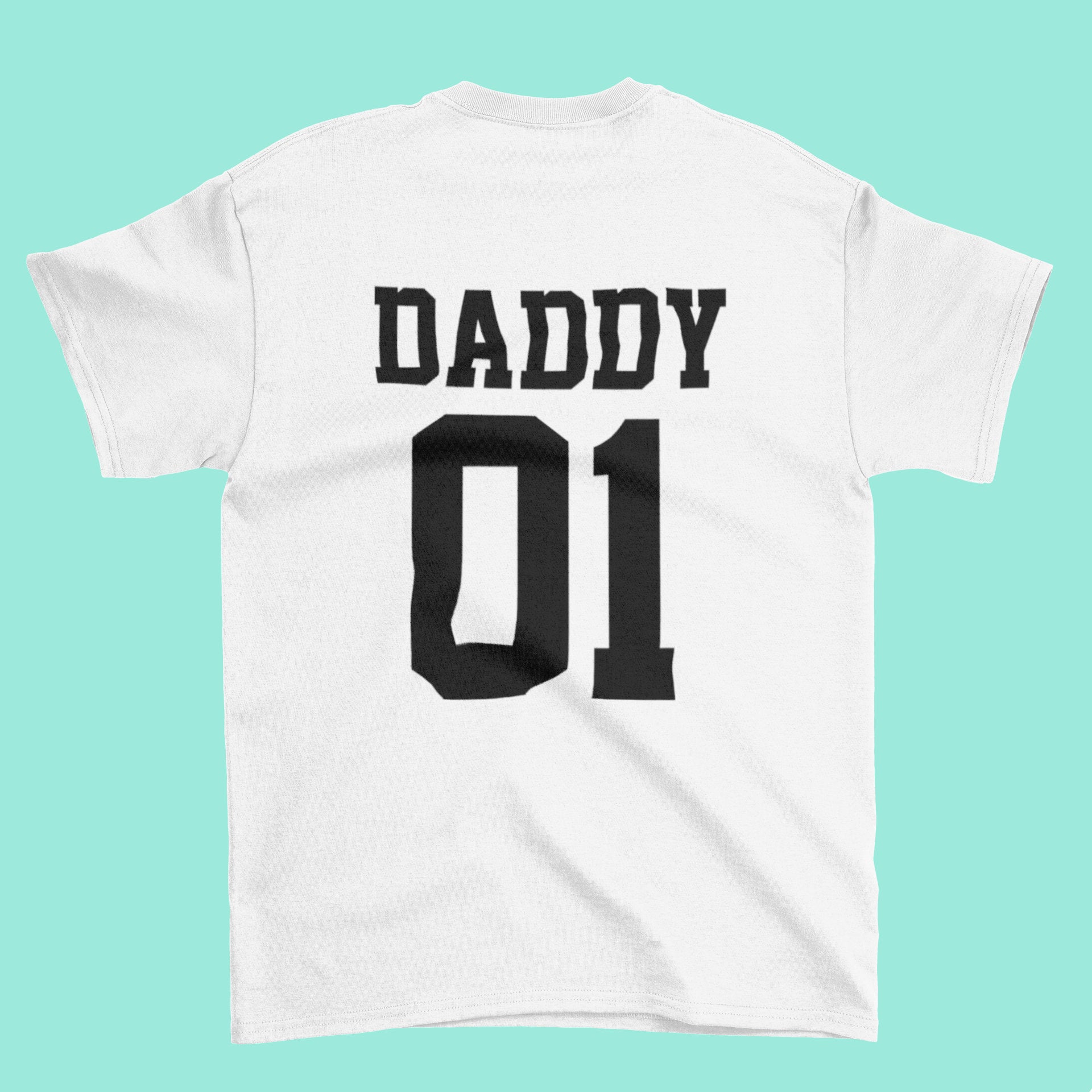 Daddy - Daddy's Girl Father Daughter Matching T-shirt - Red Leader Clothing