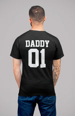 Load image into Gallery viewer, Daddy - Daddy&#39;s Girl Father Daughter Matching T-shirt - Red Leader Clothing
