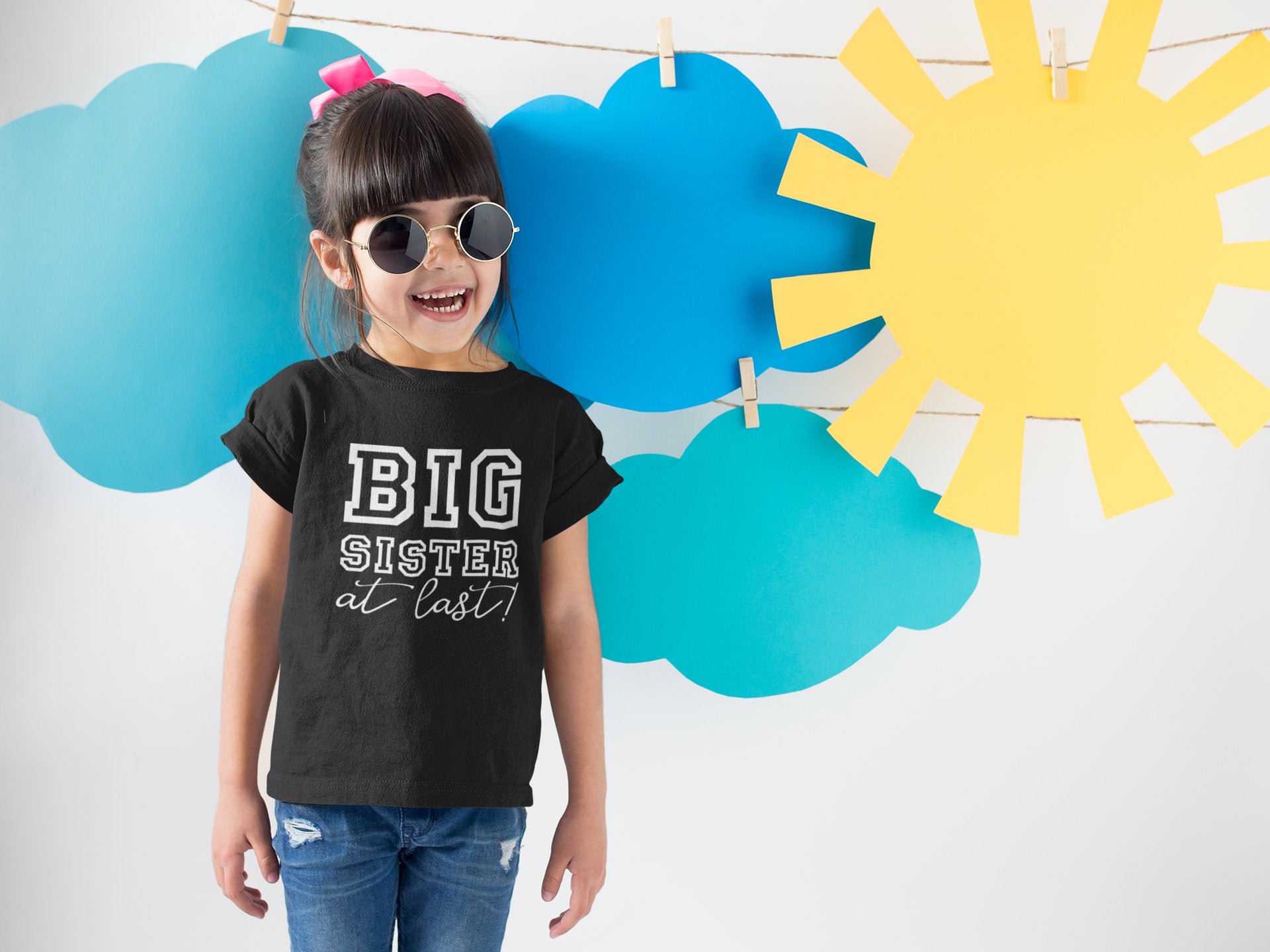 Big Brother At Last! / Big Sister At Last! Kids T-Shirt