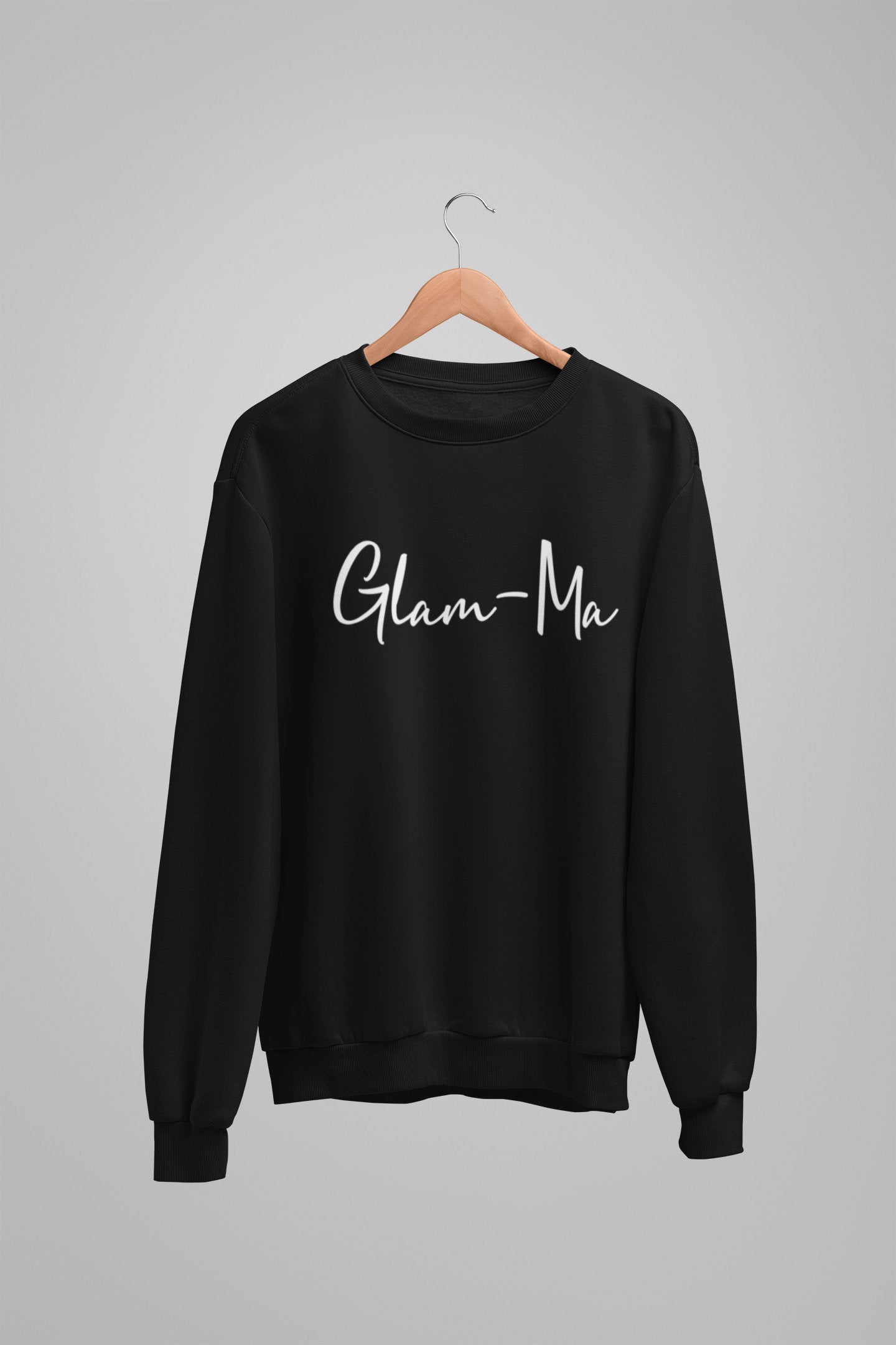 Glam-Ma Grandma Unisex Crew Neck Sweatshirt