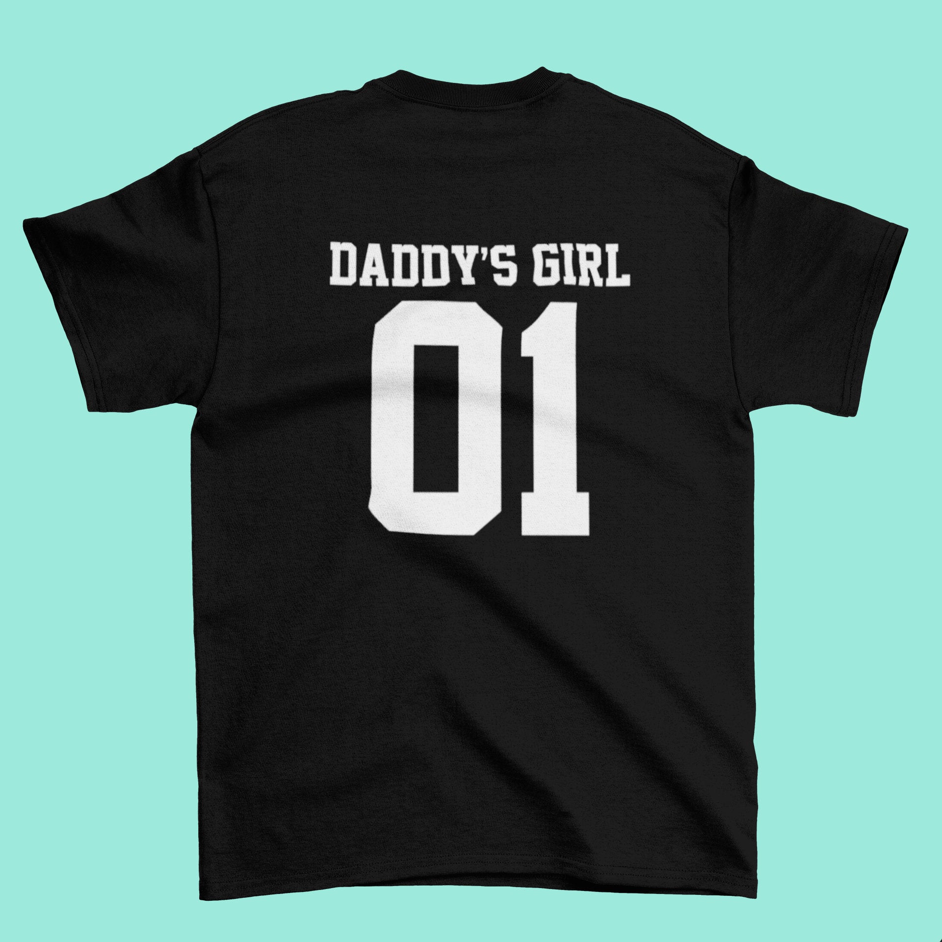 Daddy - Daddy's Girl Father Daughter Matching T-shirt - Red Leader Clothing