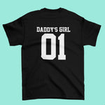 Load image into Gallery viewer, Daddy - Daddy&#39;s Girl Father Daughter Matching T-shirt - Red Leader Clothing
