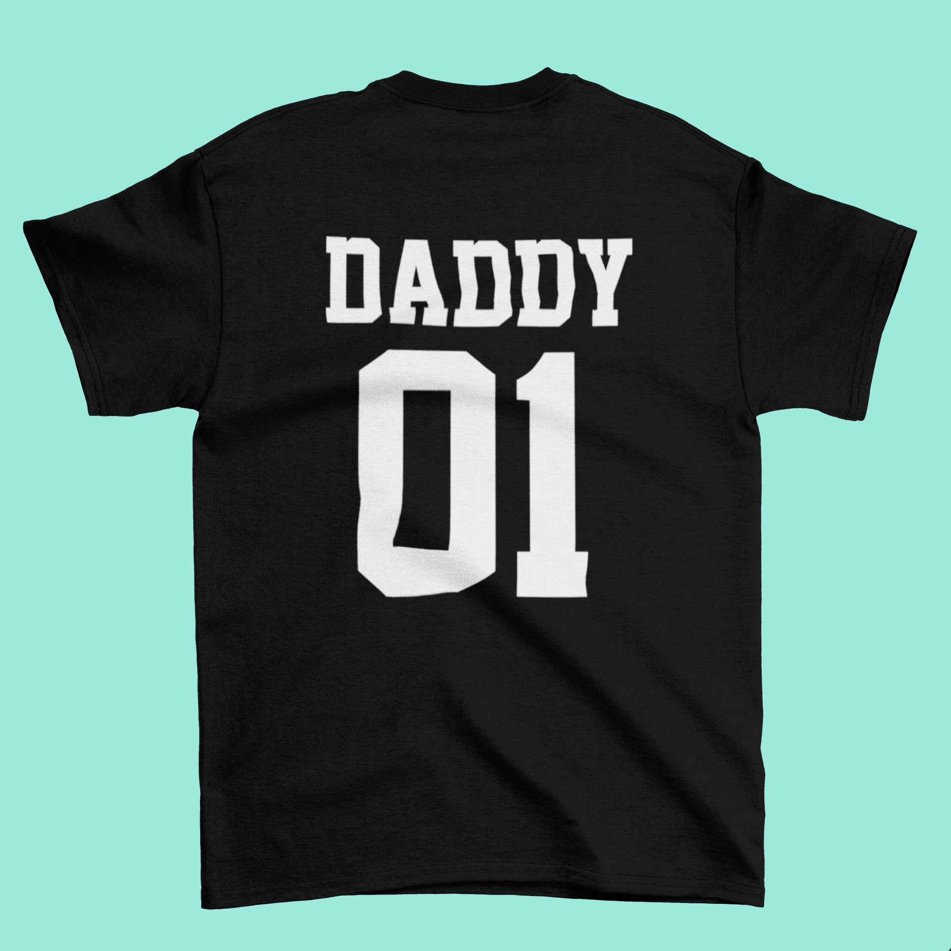 Daddy - Daddy's Girl Father Daughter Matching T-shirt - Red Leader Clothing