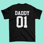 Load image into Gallery viewer, Daddy - Daddy&#39;s Girl Father Daughter Matching T-shirt - Red Leader Clothing
