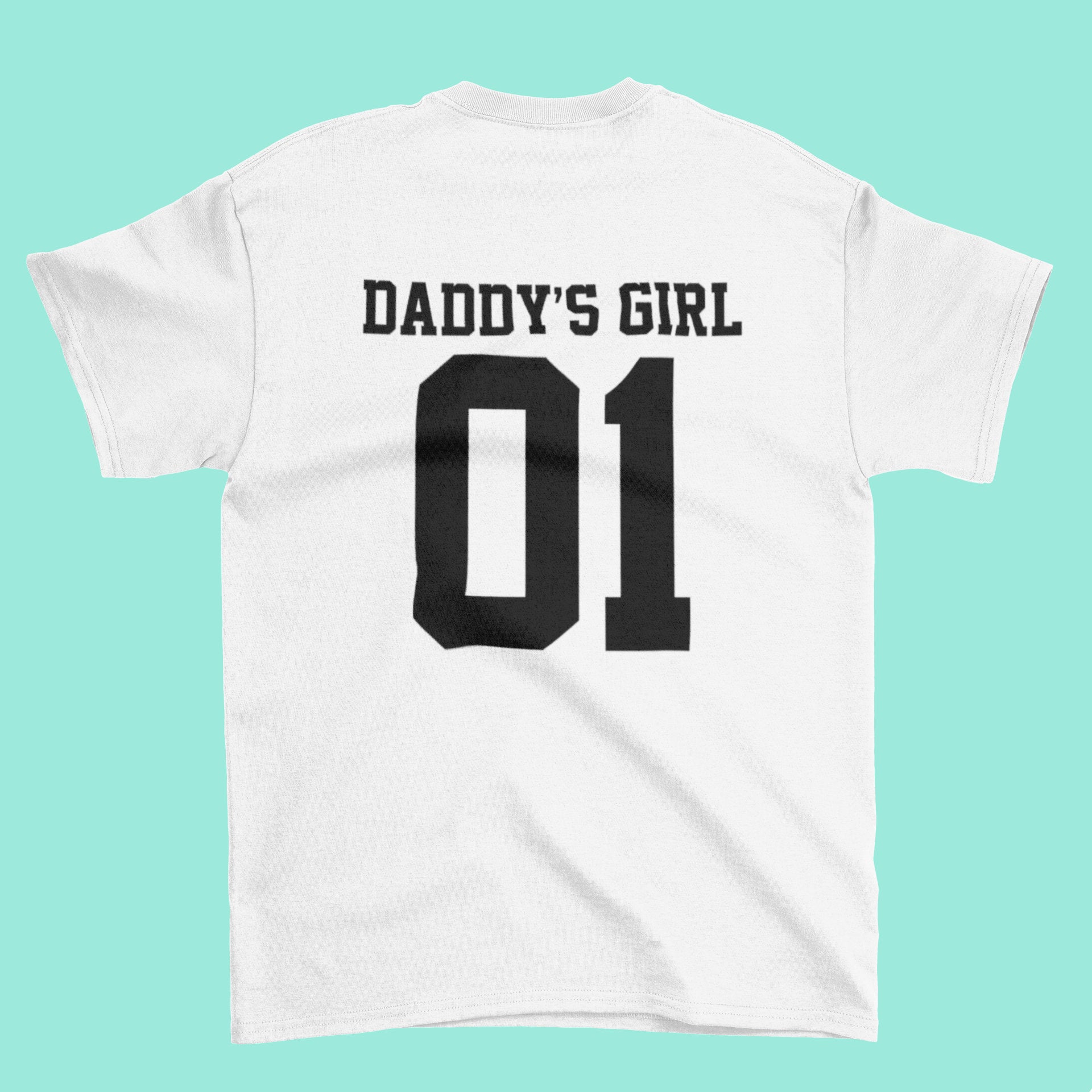 Daddy - Daddy's Girl Father Daughter Matching T-shirt - Red Leader Clothing