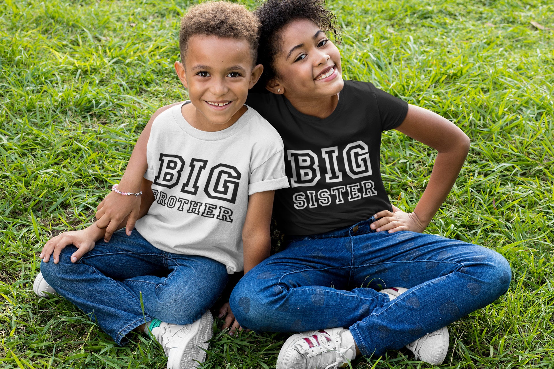 Big Brother / Big Sister Kids T-Shirt - Red Leader Clothing