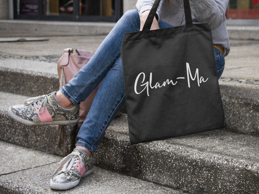 Glam-Ma Grandma Lightweight Cotton Tote Bag - Red Leader Clothing