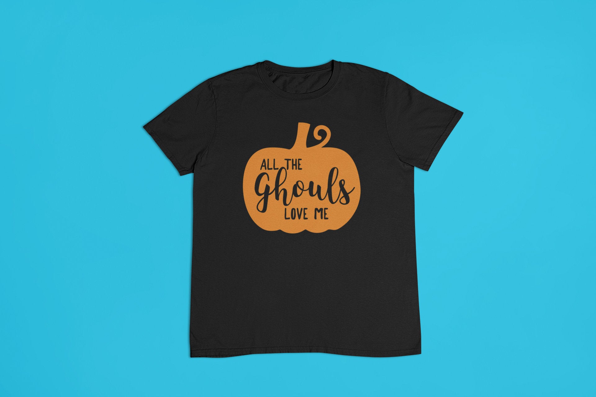 All The Ghouls Love Me Halloween Kids Childs Halloween T-Shirt