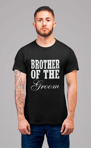 Brother of the Groom - Mens T-Shirt - Red Leader Clothing