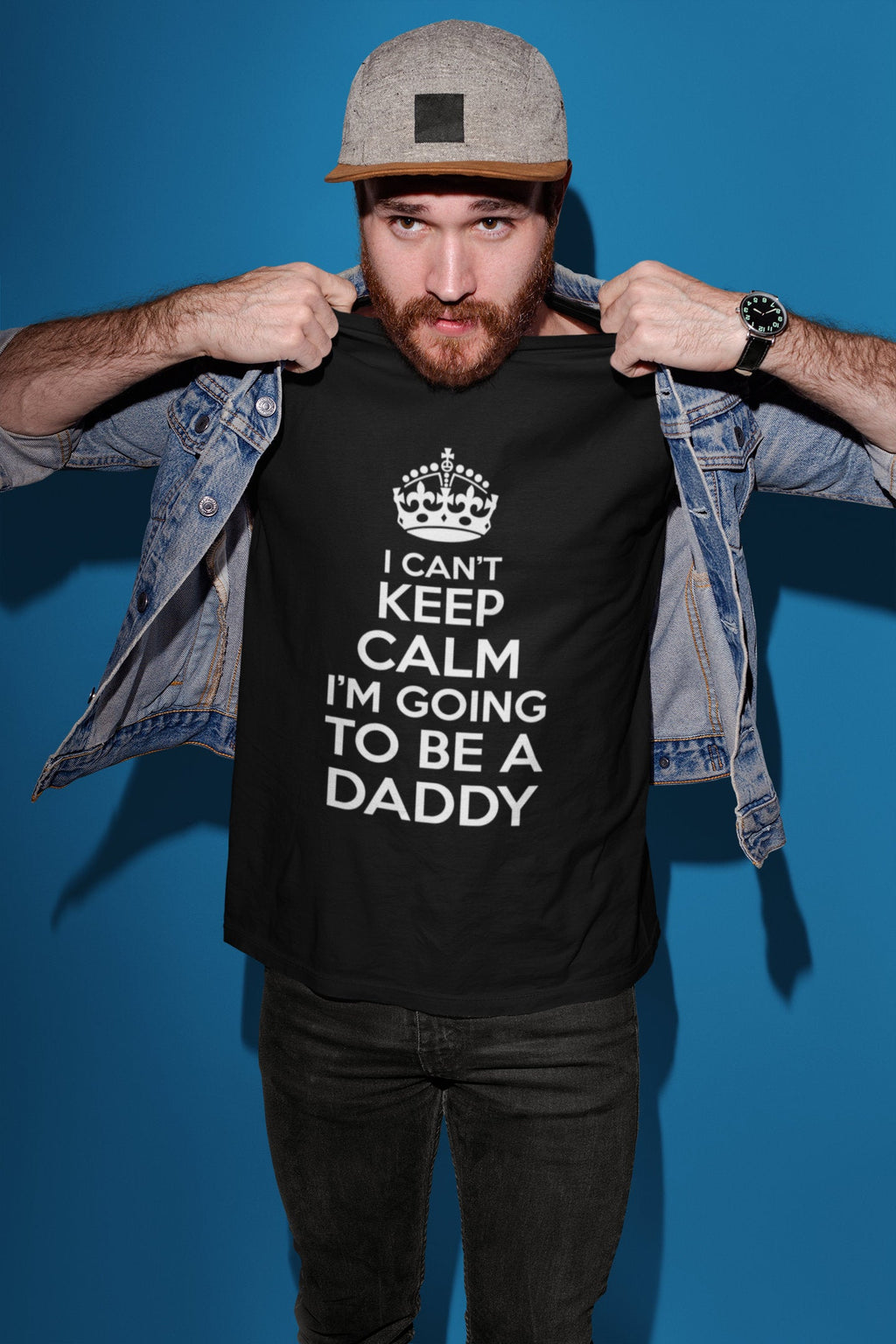 I Can't Keep Calm I'm Going To Be A Daddy T-shirt - Red Leader Clothing