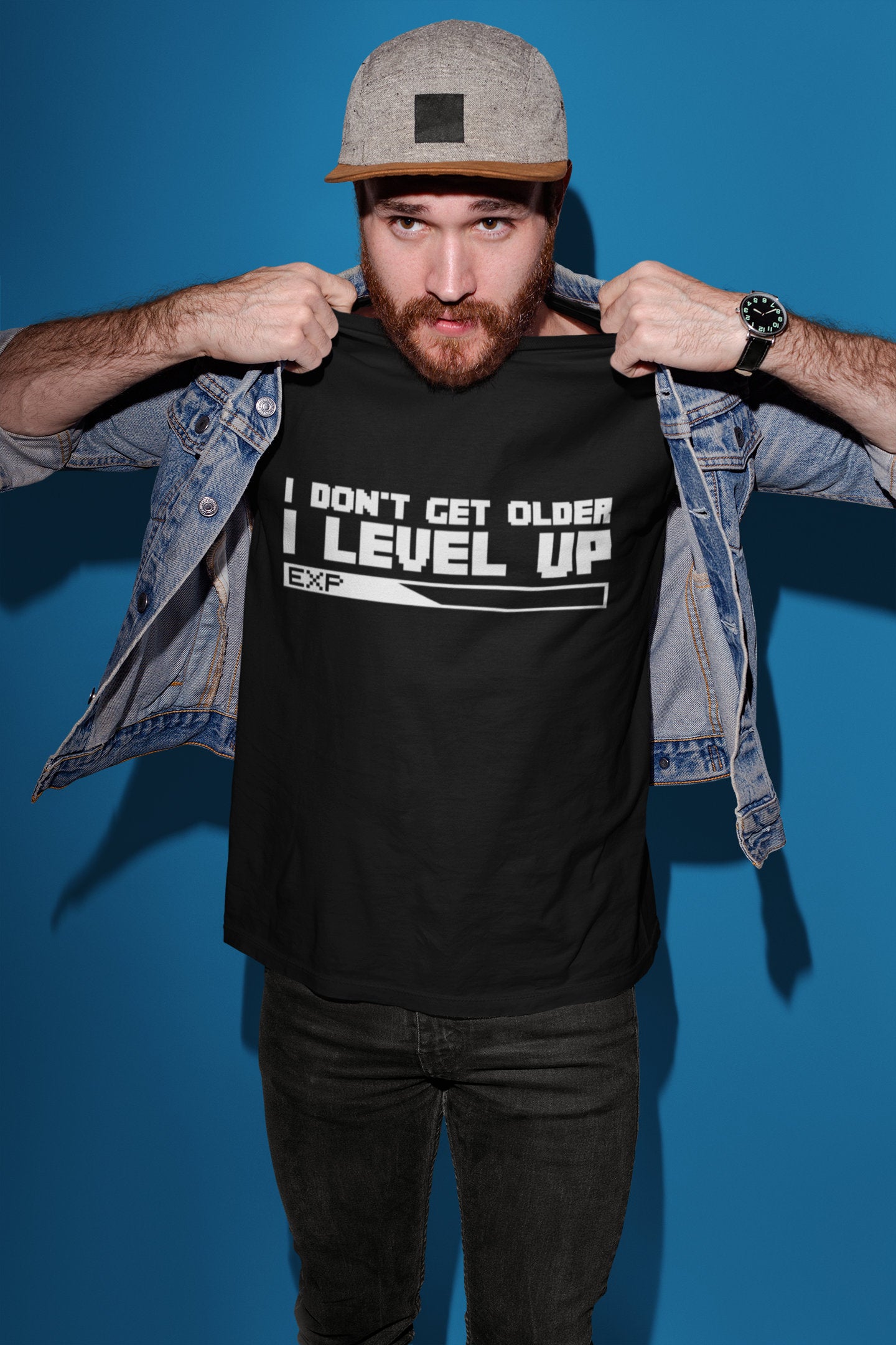 I Don't Get Older I Level Up - Unisex Adults Tshirt