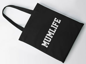 Mumlife Motherhood Lightweight Cotton Tote Bag - Red Leader Clothing