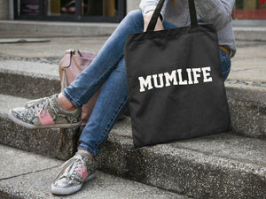 Mumlife Motherhood Lightweight Cotton Tote Bag - Red Leader Clothing