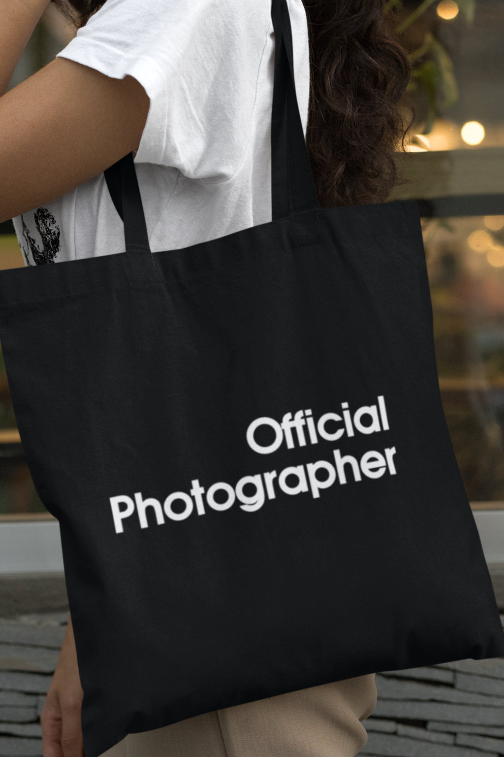 Official Photographer Lightweight Cotton Tote Bag - Red Leader Clothing