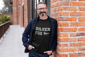 Silver Fox - Mens T-shirt - Red Leader Clothing