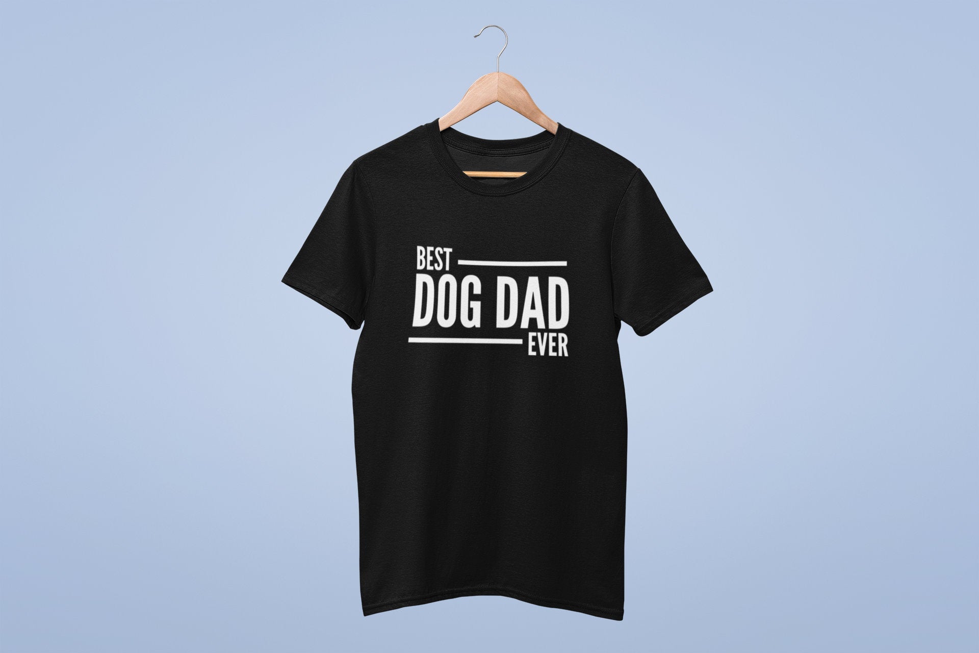 Best Dog Dad Ever Mens T-Shirt - Red Leader Clothing