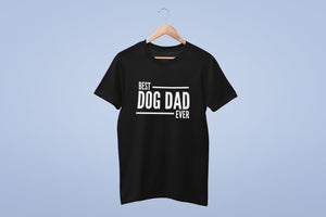 Best Dog Dad Ever Mens T-Shirt - Red Leader Clothing