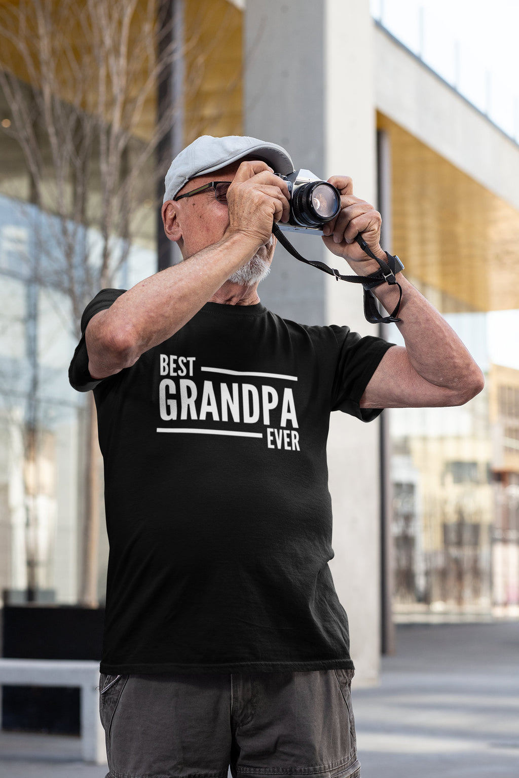 Best Grandpa Ever - Mens T-Shirt - Red Leader Clothing