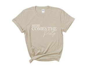 Here Comes The Bride - Here Comes The Party Hen Party T shirts 2