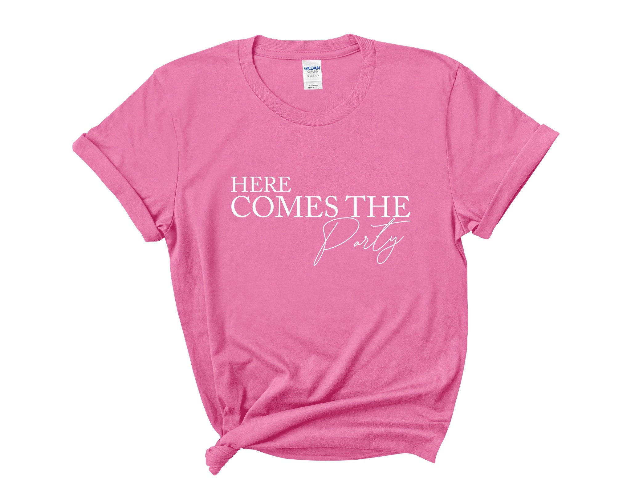 Here Comes The Bride - Here Comes The Party Hen Party T shirts 4