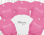 Load image into Gallery viewer, Here Comes The Bride - Here Comes The Party Hen Party T shirts 4
