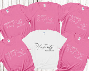 Personalised Hen Party T shirts  5