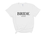 Load image into Gallery viewer, Personalised Hen Party T shirts BRIDE SQUAD 2
