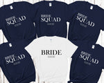 Load image into Gallery viewer, Personalised Hen Party T shirts BRIDE SQUAD 2
