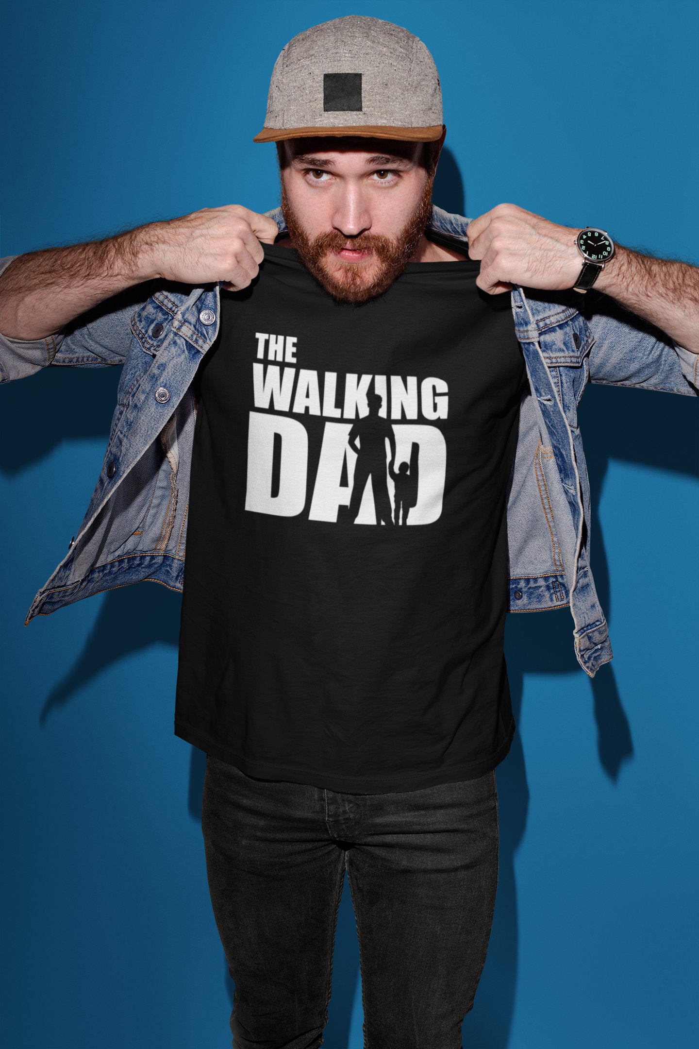 The Walking Dad Mens Tshirt